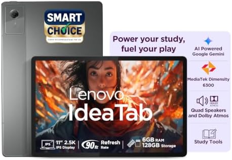 Lenovo Idea Tab (Smartchoice) | WiFi Only |11  2.5K IPS Display |6GB R