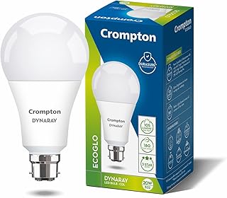 Crompton 20 W Standard B22 LED Bulb (White) | 2100 lumens; standard B2