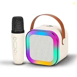 Wembley Rechargeable Karaoke Mic with Speaker for Singing | Wireless M
