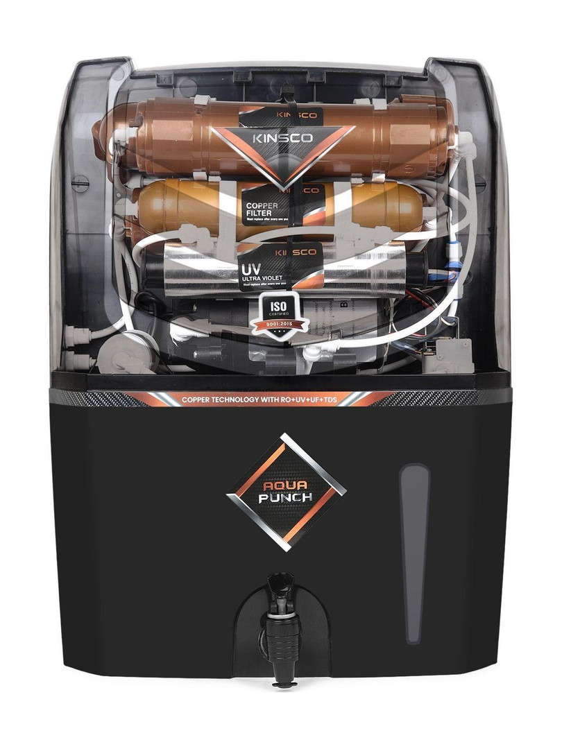 Kinsco Aqua Punch 15 L RO + UV + UF + Copper + TDS Control Water Purif