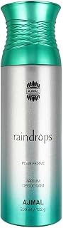 Ajmal Raindrops Liquid Fresh Female Deodorant For Woman, 200 Ml Ajmal