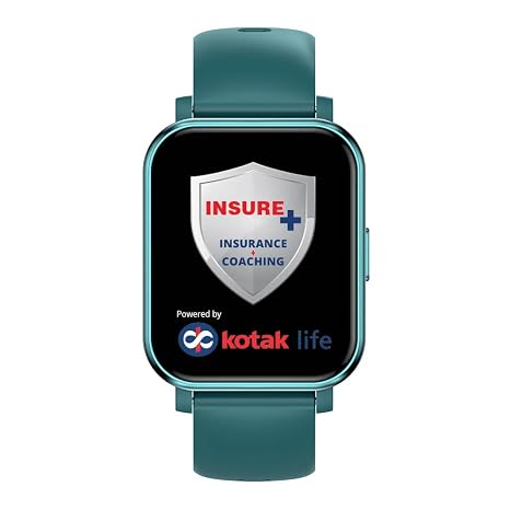 GOQii Insure+ 5 lakhs Health Insurance with Smart Vital Stream (Green)