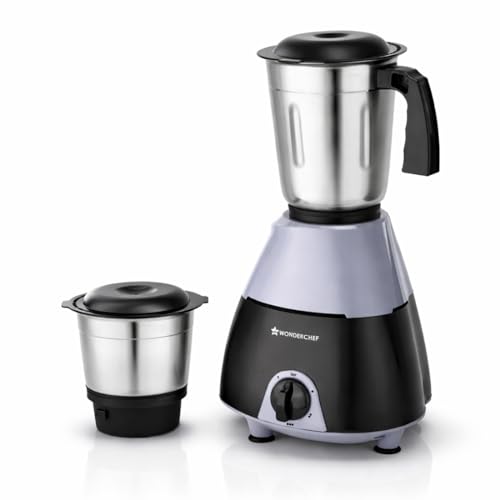 Wonderchef Vista Neo Mixer Grinder for Kitchen, 500W, 2 Multi-purpose