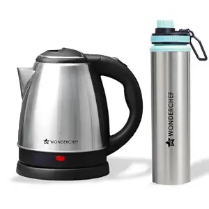 Wonderchef Acura Stainless-steel Kettle 1.5L + Sippy Stainless-steel B