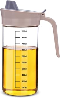 SignoraWare Borosilicate Glass Oil Dispenser| Measurement Marking |Wid
