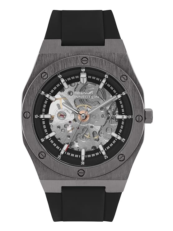 French Connection Automatic Grey Dial Men's Watch-FCA02-6