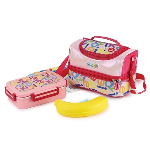CELLO Kidzbee Series Mini Meal Set for Kids |1 Lunch with Banana and A