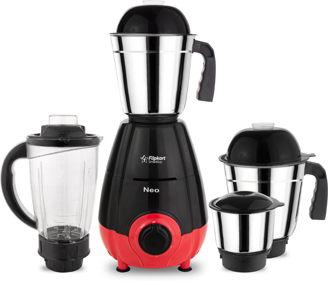 Flipkart SmartBuy Power Chef 600 W Juicer Mixer Grinder Neo | 4 Jars |