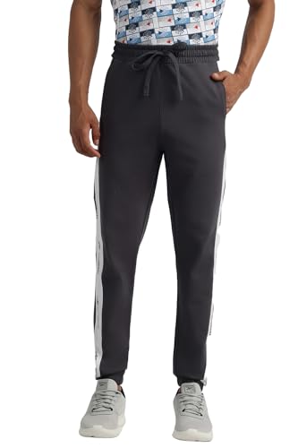 Reebok Men's Regular Track Pants (EMLPNT16_Asphalt