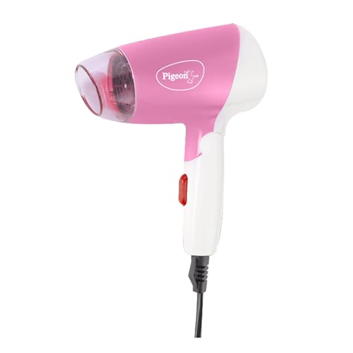Pigeon Hair Dryer| 1000 Watts| 2 Speed & Temperature (Hot/Cool)| Folda