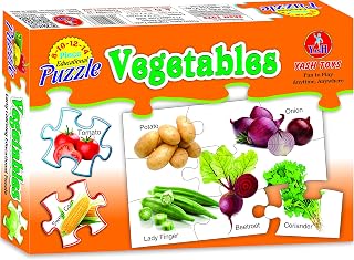 SMART PICKS Educational Transport Vehicle Puzzle for Kids, Includes 8-