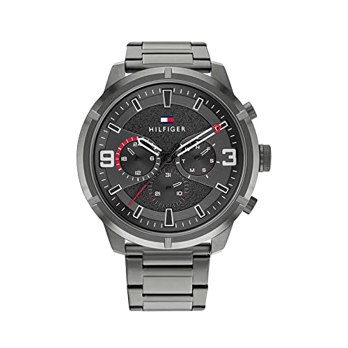 Tommy Hilfiger Men Dark Grey Dial Analog Watch