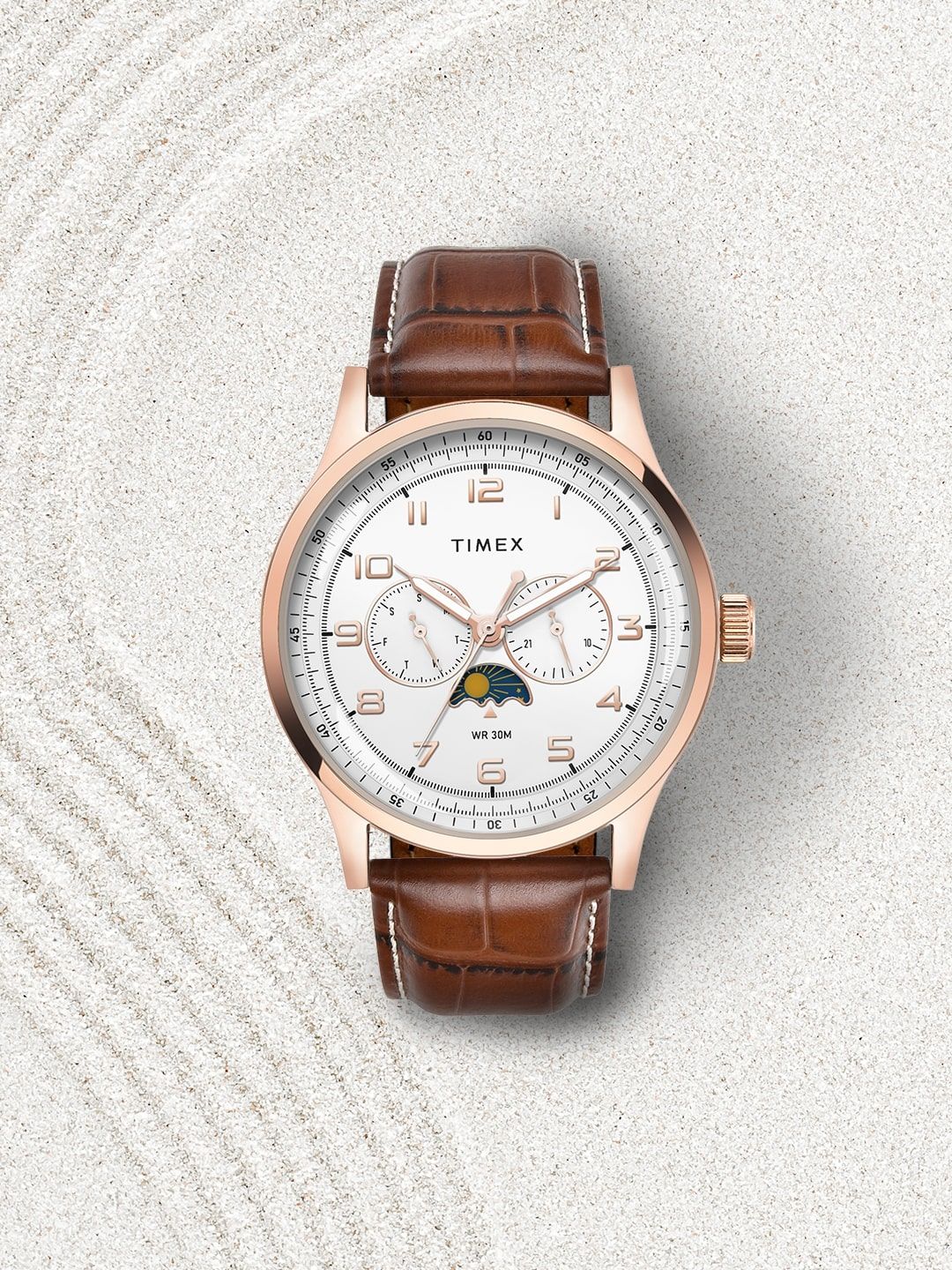Timex Multifunction (Moon Phase)  Dial Men Watch - TWEG19608