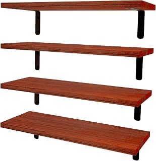 Dime Store Engineered Wood Floating Wall Shelves for Storage Organizer