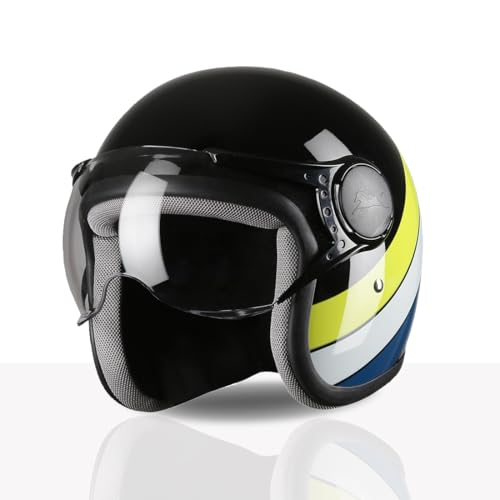 TVS Cruisetown Open Face Helmet | Half Face Helmet for Riders | ISI &