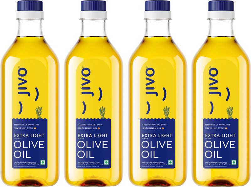 JIVO Extra Light Olive Oil 4 Litre | Imported from Spain Olive Oil (4