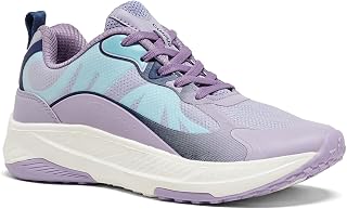 Campus Women Fable Running Shoes L.PRPL/S.GRN - 7UK/India, Multicolour