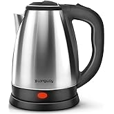Longway Kestro 2 Liter Electric Kettle with Stainless Steel Body for B