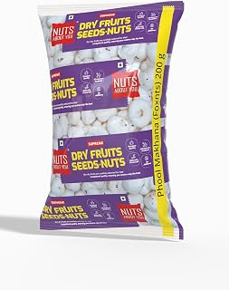 Nuts About You FOX NUTS (PHOOL MAKHANA) 200 g Nuts About You FOX NUTS
