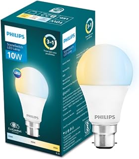 10-watt LED Bulb|3 Colors in 1 LED Bulb|Scene Switch Bulb for Home & D