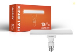 Halonix 10 Watts B22d LED bulb tube Light Cool White, Pack of 1, T-bul
