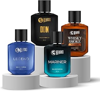 BEARDO Thug Life Edp Combo Don, Whiskey Smoke Bourbon, Mariner & Legen