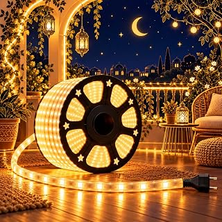 40 Meter LED Rope Light for Decoration-Waterproof Decorative Lights,Co
