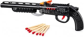 Matchstick Toy Gun for Kids  No Bullets Required | Safe Plastic Diwali