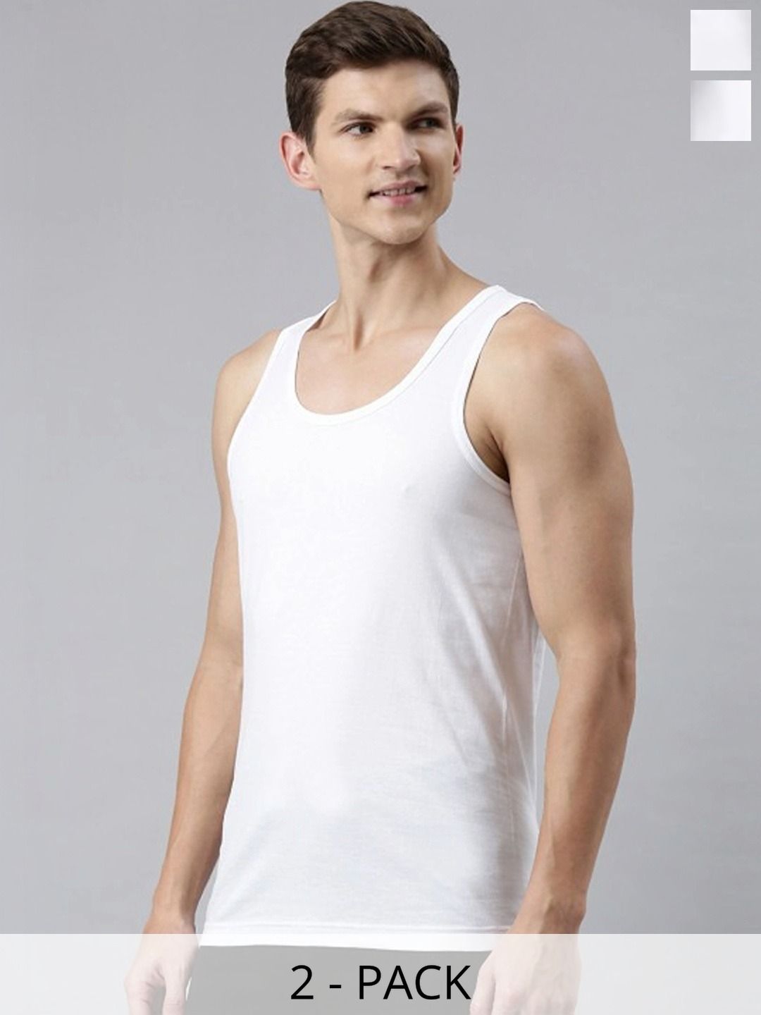 Roadster Pack of 2 Cotton Blend Undershirt