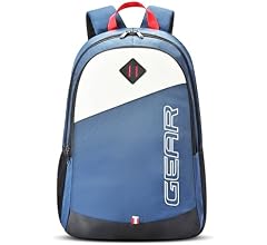 Gear 14 cms Blue Casual Backpack (MDBKPECO50504)