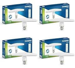 Crompton Twist - T Lamp, 10 w (Cool Day Light), Pack of 4