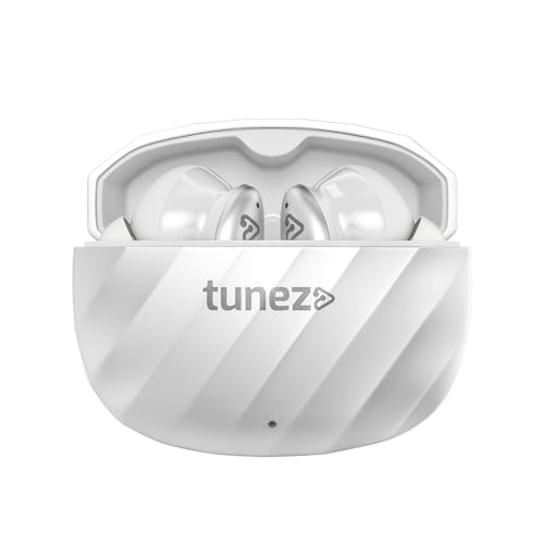 tunez Elements E02 True Wireless Earbuds with Bluetooth V5.3+EDR, 16M