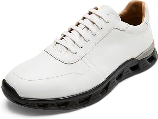 Mens Smart Casual Extralight Leather Sneakers (Extralight Sole)