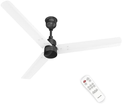 Wizzy Plus 1200mm 5-Star BLDC, Remote Ceiling fan for Living Room| 55%