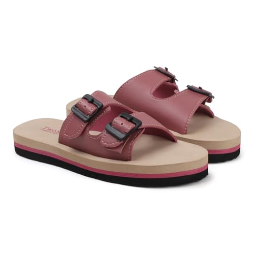 TWOSOFT Flip Flop for Women | Soft Comfortable | Breathable | Fashiona