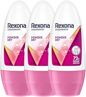 Powder Dry Underarm Roll-On Deodorant for Women | 72H Odour Protection