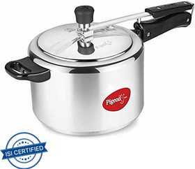 Pigeon Inox Stainless Steel Pressure Cooker 3L Induction Bottom 3 L In