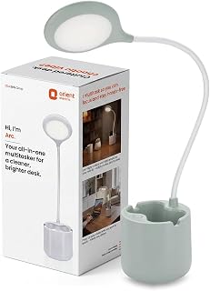 Arc 6W Rechargeable LED Desk Lamp, Matcha Green | Touch Control with D