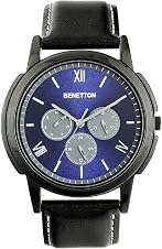 UNITED COLORS OF BENETTON Men Blue Round Dial Analog Watch - UWUCG0808