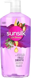 Argan Oil & Rosemary Frizz Smooth Oil Blends Shampoo | for Frizzy Hair
