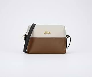 Women's Ellen Colourblock Horizantal Cross Body Sling Bag | Ladies Pur