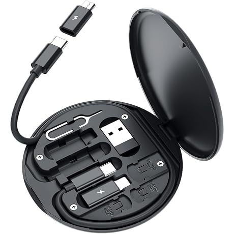 60W Multifunctional Fast Charging Data Cable Kit with Conversion Set