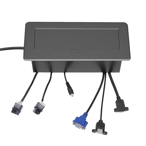 Ant Esports Desktop Socket AEMDS412 Table Pop Up Outlet, Pop-up Strip