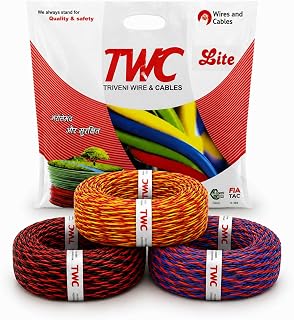 TWC Assorted-F02 23/76-90 METER Lite Core Electrical Wire | Insulated