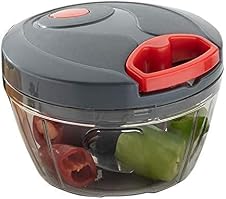 SORATH 3 Blade Maual Chopper Mini Handy and Compact Chopper for Effort