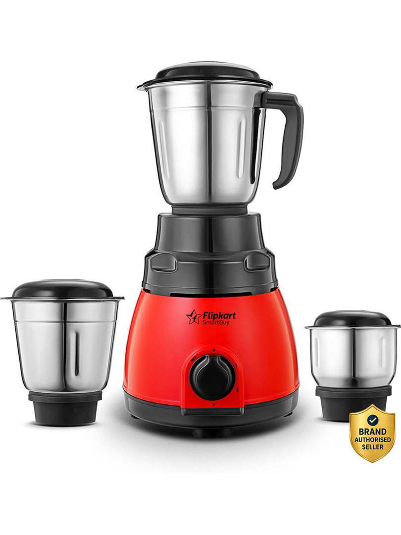 Flipkart SmartBuy Redzo 500 W Juicer Mixer Grinder (Redzo | 3 Jars | R