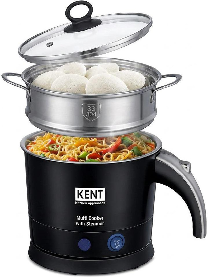 KENT Electric Multicooker/Kettle with Steamer | 800W | Boiling of Wate