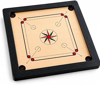 20 Inch Carrom Board for Kids & Adults | Wooden Carrom Game Board with