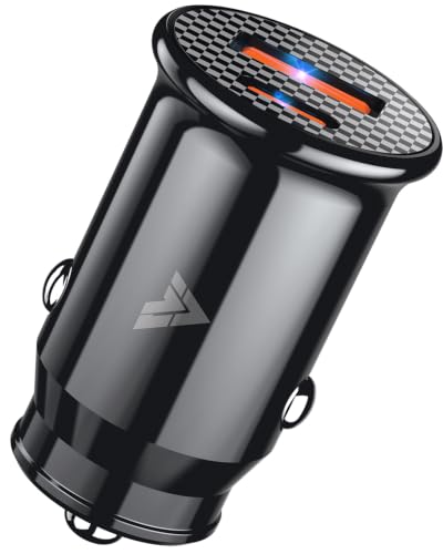 DR VAKU 38W Fast Car Charger with USB Type-C PD & QC Technology, Dual