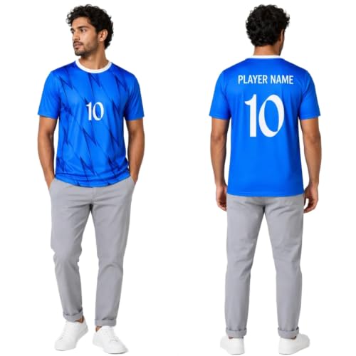 SoHot Blue Home Sports Jersey T-Shirt Boys Girls 8036 M1_L410 | Comfor